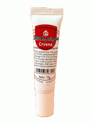 Pisaljka 15g crvena